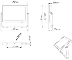 Proiector LED de exterior PROJECTLINE LED/30W/230V IP65 4000K Philips