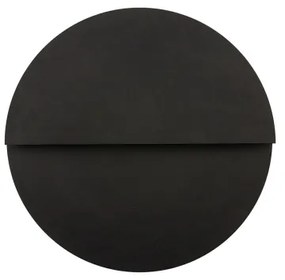 Aplică LED LUNA LED/7W/230V d. 26 cm negru