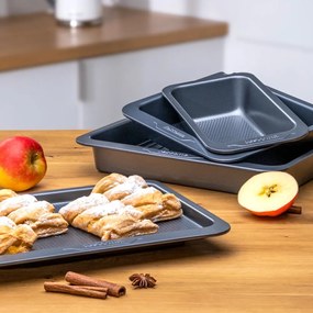 Tăvi de copt în set 4 buc. Compact – Tescoma