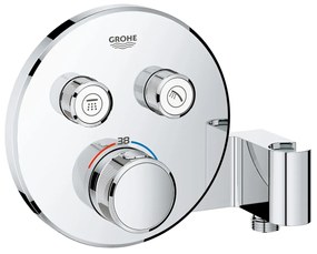 Grohe Grohtherm SmartControl baterie cadă-duș ascuns cu termostat StarLight Chrome 29120000