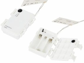 Decor de Crăciun piramidă acrilică 60 cm-alb rece,pe baterie