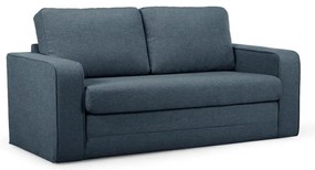 Canapea albastră extensibilă 160 cm Come – Bobochic Paris