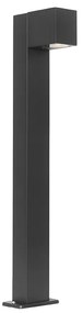 Lampă de podea industrială pentru exterior neagră 65 cm IP44 - Baleno