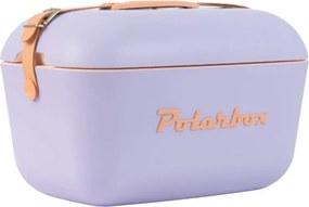 Geanta frigorifica Polarbox Pop, 20 litri, Polistiren AIRPOP, 5-15°C pana l a24h, Violet/Portocaliu