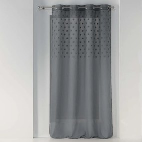 Perdea gri antracit 140x240 cm Melusine – douceur d'intérieur