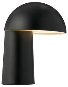 Veioza LED portabila cu baterie design nordic Faye negru