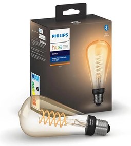 Bec LED Philips Hue WHITE FILAMENT ST72 E27/7W/230V 2100K dimabil