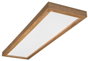 Brilagi - Corp de iluminat LED pentru baie WOODY FRAME LED/50W/230V 120x30 cm IP44 stejar