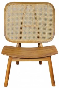 Scaun din ratan si lemn de tec Sit&amp;Chairs