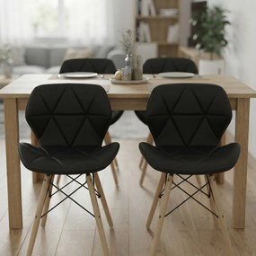 Scaune dining BUC 241 negru