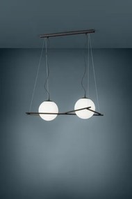 Eglo 39592 - Lustră SALVEZINAS pe cablu, 2xE27/25W/230V