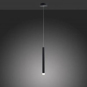 Lustră LED pe cablu BRUNO LED/4,8W/230V neagră Leuchten Direkt 15202-18