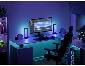 Stație LED RGBIC dimabilă de încărcare de masă Nanoleaf N7602K00-1LB 2700-6500K 5V negru