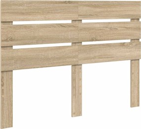 vidaXL Tăblie cap Stejar Sonoma 140 cm Lemn compozit