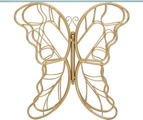 Consola Butterfly, Mauro Ferretti, 110x40x76 cm, fier, auriu