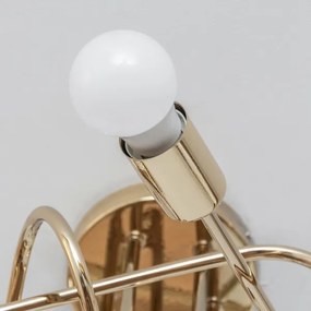 Lustră aplicată OXFORD 5xE27/15W/230V aurie