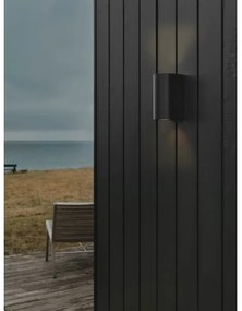 Nordlux - Aplica de perete pentru exterior CANTO 2xGU10/28W/230V IP44 neagră