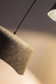 Lustra suspendata din material ecologic Farelia 2L