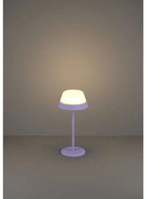 Lampă LED RGBW dimabilă de exterior Eglo 900979 MEGGIANO 1,5W/5V IP54 mov