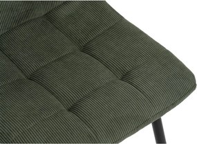 Scaune de dining verzi 2 buc. tapițate Moseby – Bonami Essentials