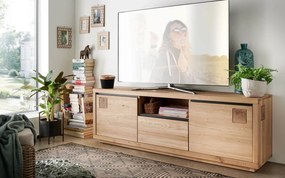 Comodă TV lemn masiv Urban Loft, 170 × 40 × 56 cm
