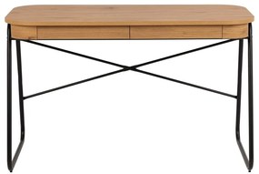 Birou cu blat cu aspect de lemn de stejar 60x120 cm Blueton – Actona