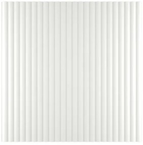 Panou riflaj decorativ 3D din polimer rigid, model Cloud - 12x1.2x250 cm