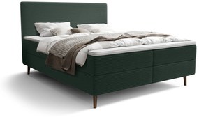 Pat de o persoană 120 cm Napoli Bonell (verde) (cu somieră, cu sp. depozitare). 1082435