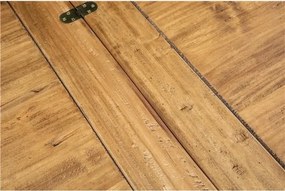 Masa pliabila, L120(240) 120 H80 cm, culoare natur, Lemn masiv