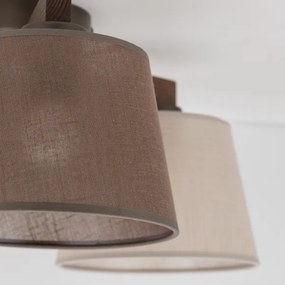 Brilagi - Plafonieră LATTE 3xE27/15W/230V pin/mix