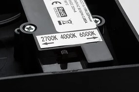 Aplica LED iluminat exterior IP54 Batida negru