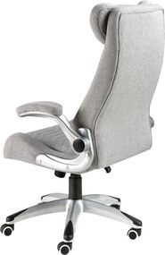 Scaun de birou modern Grey fabric