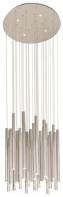 Lustra LED dimabila design Premium Class Quality ORGANIC CHROM