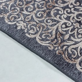 Covor gri antracit lavabil 160x230 cm Fiesta – Ayyildiz Carpets