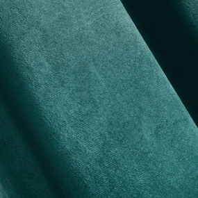 Draperie de catifea de culoare solidă turcoaz Lungime: 250 cm