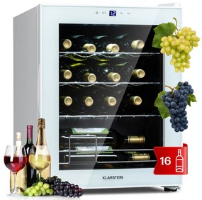 Shiraz 16 Quartz, frigider pentru vin, 42 l, panou de control tactil, 160 W, 5 - 18 °C