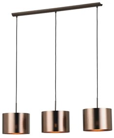 Eglo 39357 - Lampa suspendata SAGANTO 1 3xE27/60W/230V