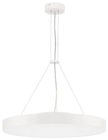 Lustra LED suspendata design circular PERFECT 60cm alba CCT Dimmable