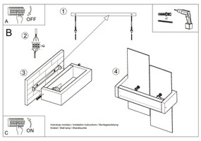 Aplică LED HERA 1xE27/7,5W/230V alb Brilagi