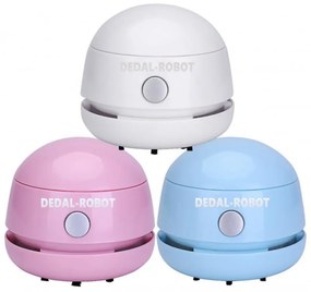 Mini aspirator cu încărcare USB Atractiv, Potrivit pentru praf și firimituri, 8x8 cm, Li-ion 600 mAh, asortat