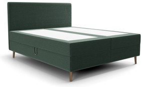 Pat de o persoană 120 cm Napoli Bonell (verde) (cu somieră, cu sp. depozitare). 1082435