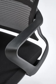 Scaun de birou Vesuvio negru H121 cm
