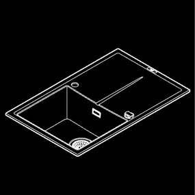 GROHE 31639AP0 - Chiuvetă K400 780 × 500 mm piatră/negru