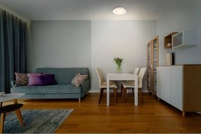 Osram - Plafonieră ORBIS MILAN, 2x E27, 10 W, 230 V, Ø 30,5 cm, maro