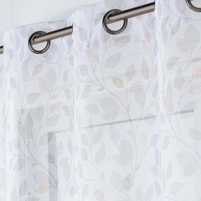 Perdea albă din voal 140x240 cm Duchesse – douceur d'intérieur