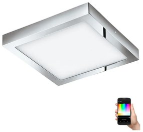 Eglo 98561 - Plafonieră LED RGBW dimabilă FUEVA-C LED/21W/230V BT IP44