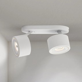 Plafoniera cu 2 Spoturi LED directionabile SPECTER alba