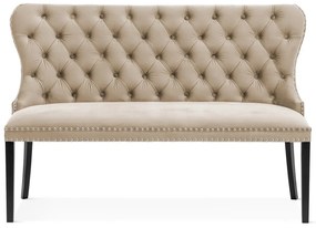 Bancuta tapitata Madame bej – H99 cm