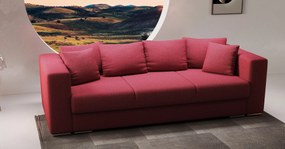 Canapea extensibilă dumonde cu ladă de depozitare si sezut confortabil din spuma high-density, Gloria Enjoy Winery 240x100 cm