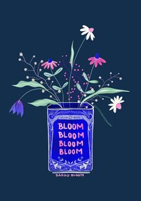 Ilustrație Tin Can Flower Illustration, Baroo Bloom